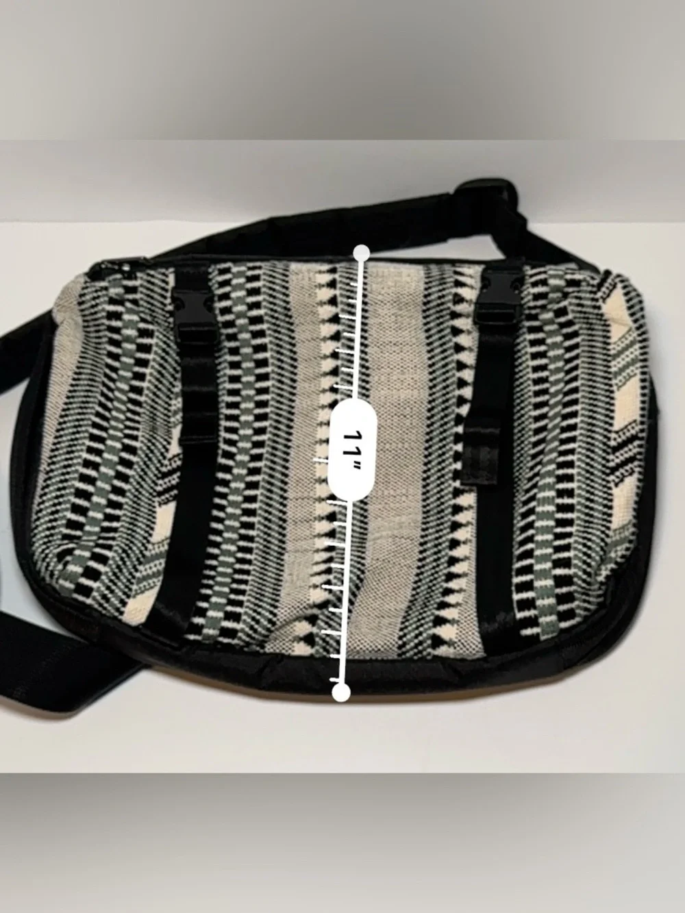 Ethnotek Somanya Sling 13 - India 10 Artisan Hand-Woven Tablet Bag